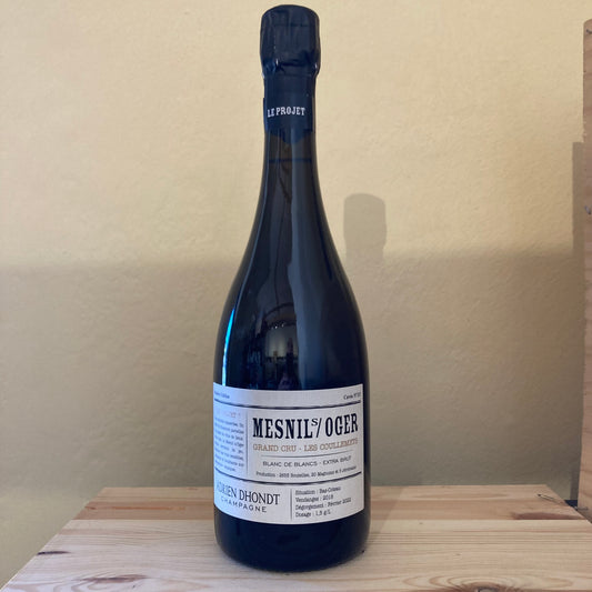 Adrien Dhondt 'Les Coullemets' Le Mesnil-Sur-Oger Blanc de Blancs Grand Cru Extra Brut Champagne