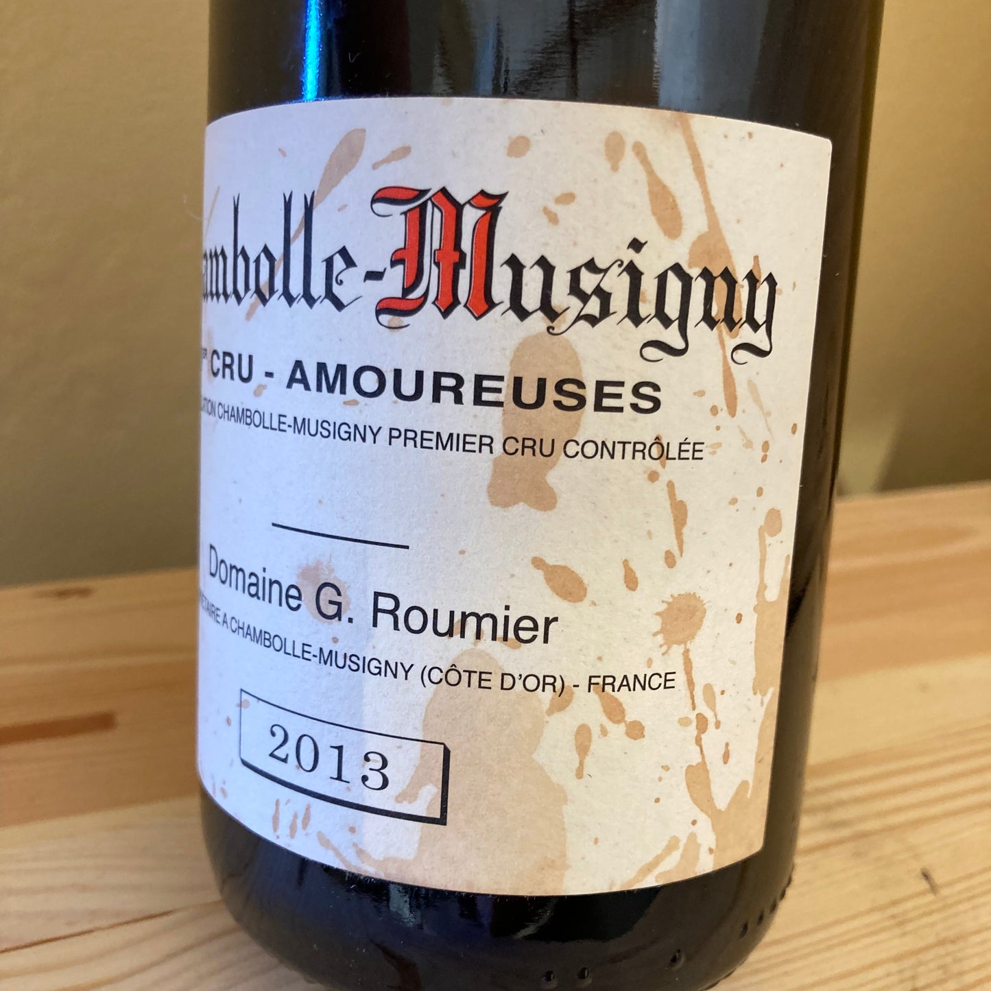 Georges & Christophe Roumier Les Amoureuses Chambolle-Musigny Premier Cru 2013