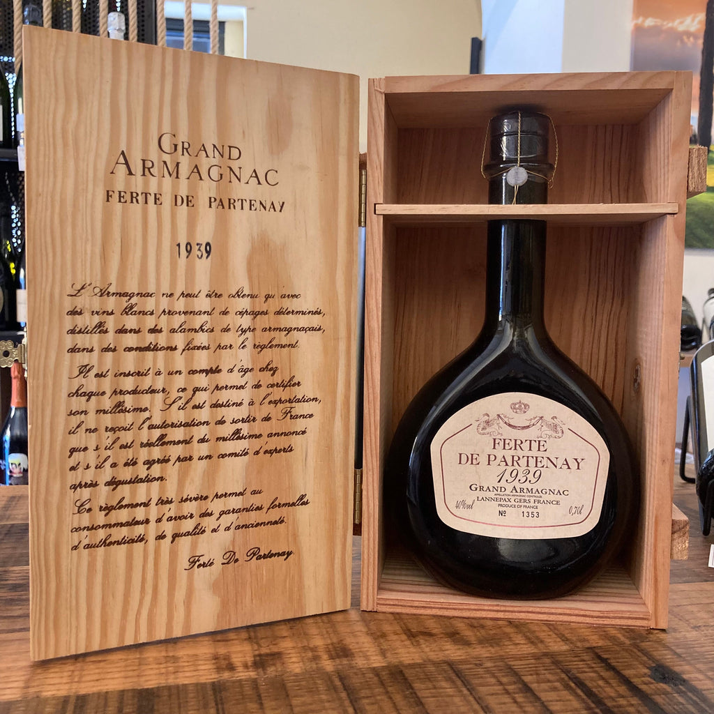 Ferte de Partenay Vintage Grand Armagnac 1939 Ferte de Partenay