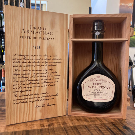 Ferte de Partenay Vintage Grand Armagnac 1939