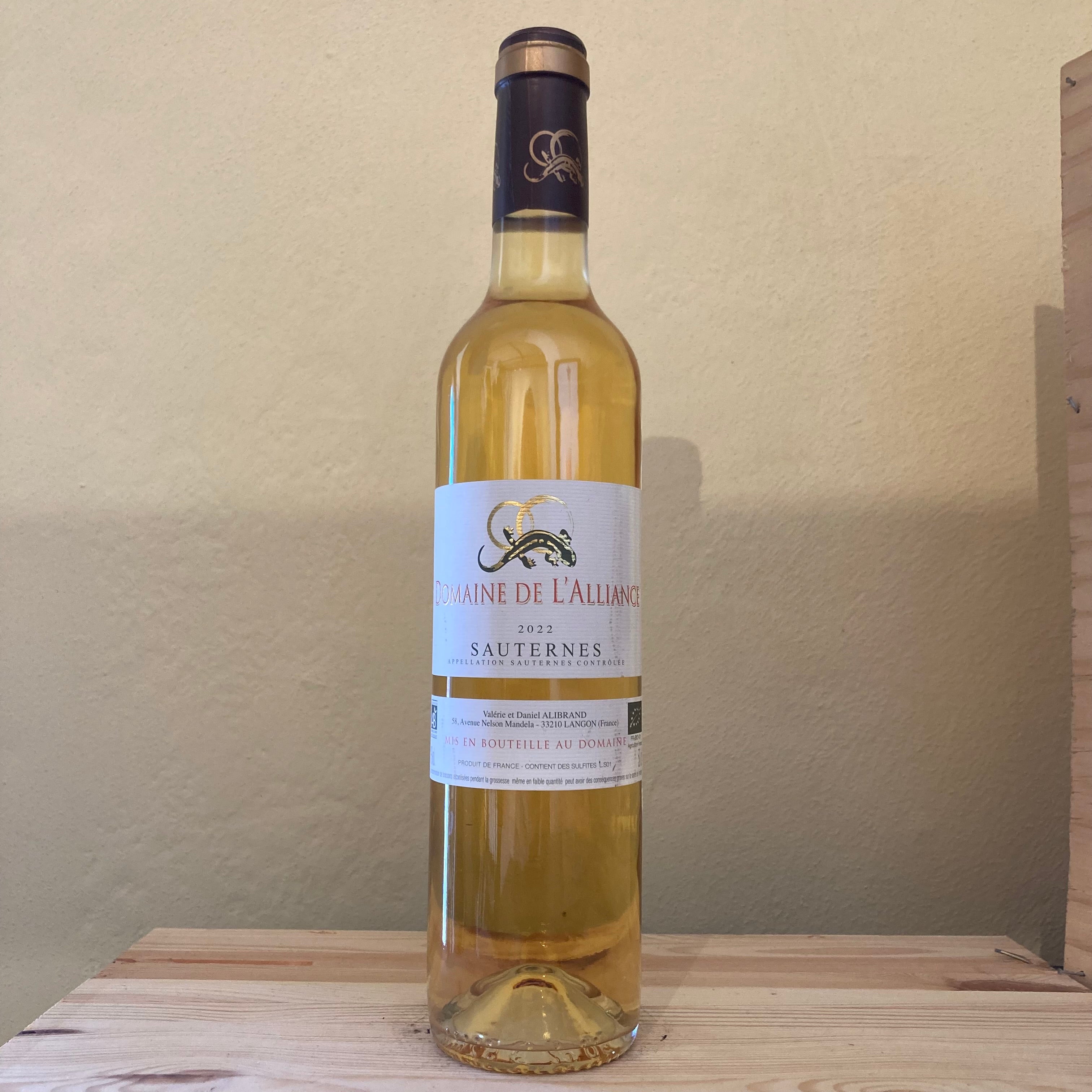 Domaine de l'Alliance Sauternes 2023 Domaine de l'Alliance