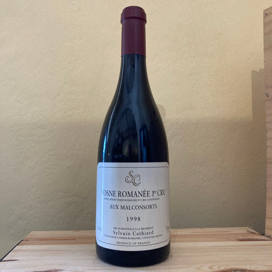 Sylvain Cathiard Aux Malconsorts Vosne-Romanee Premier Cru 1998