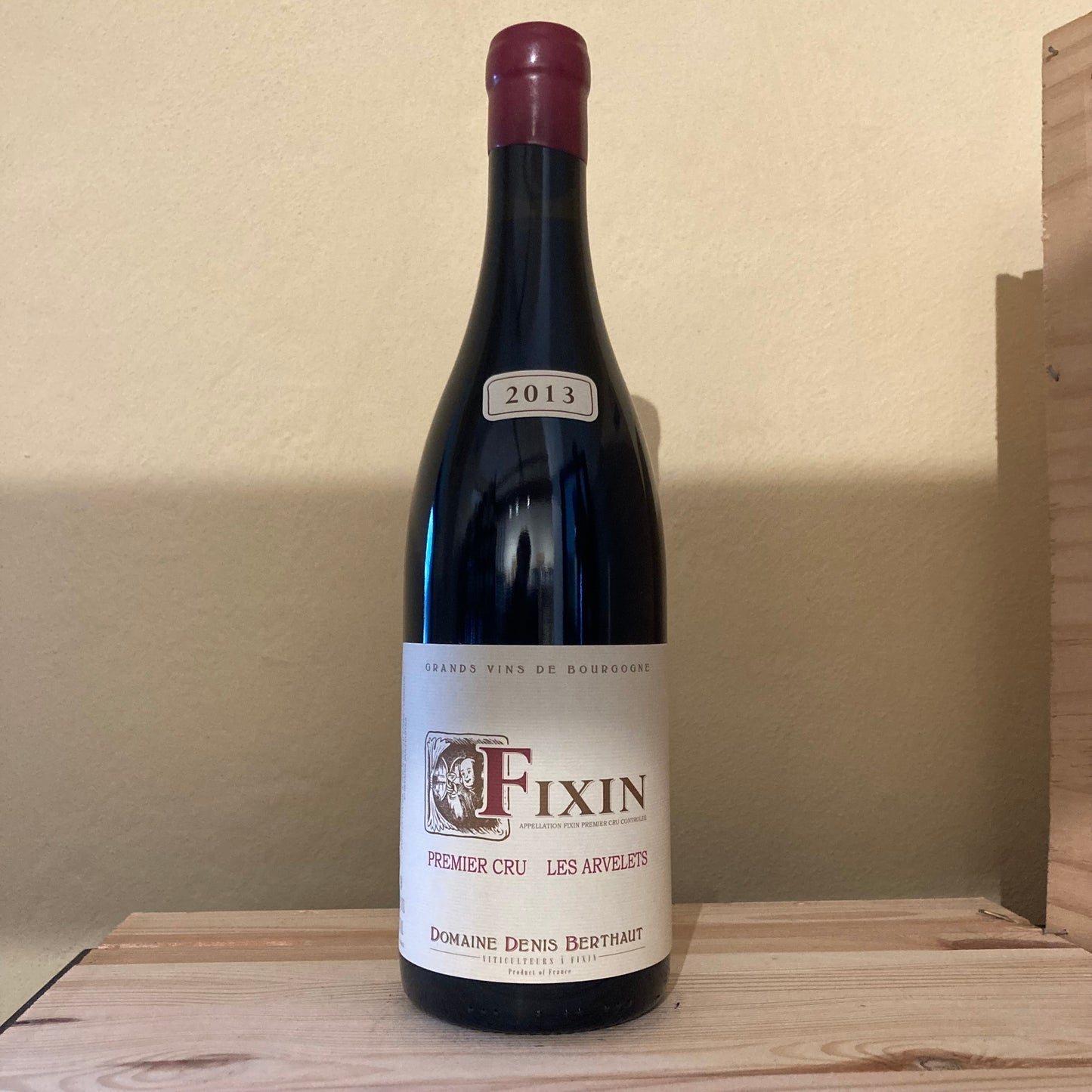 Domaine Berthaut-Gerbet Les Arvelets Fixin Premier Cru 2013