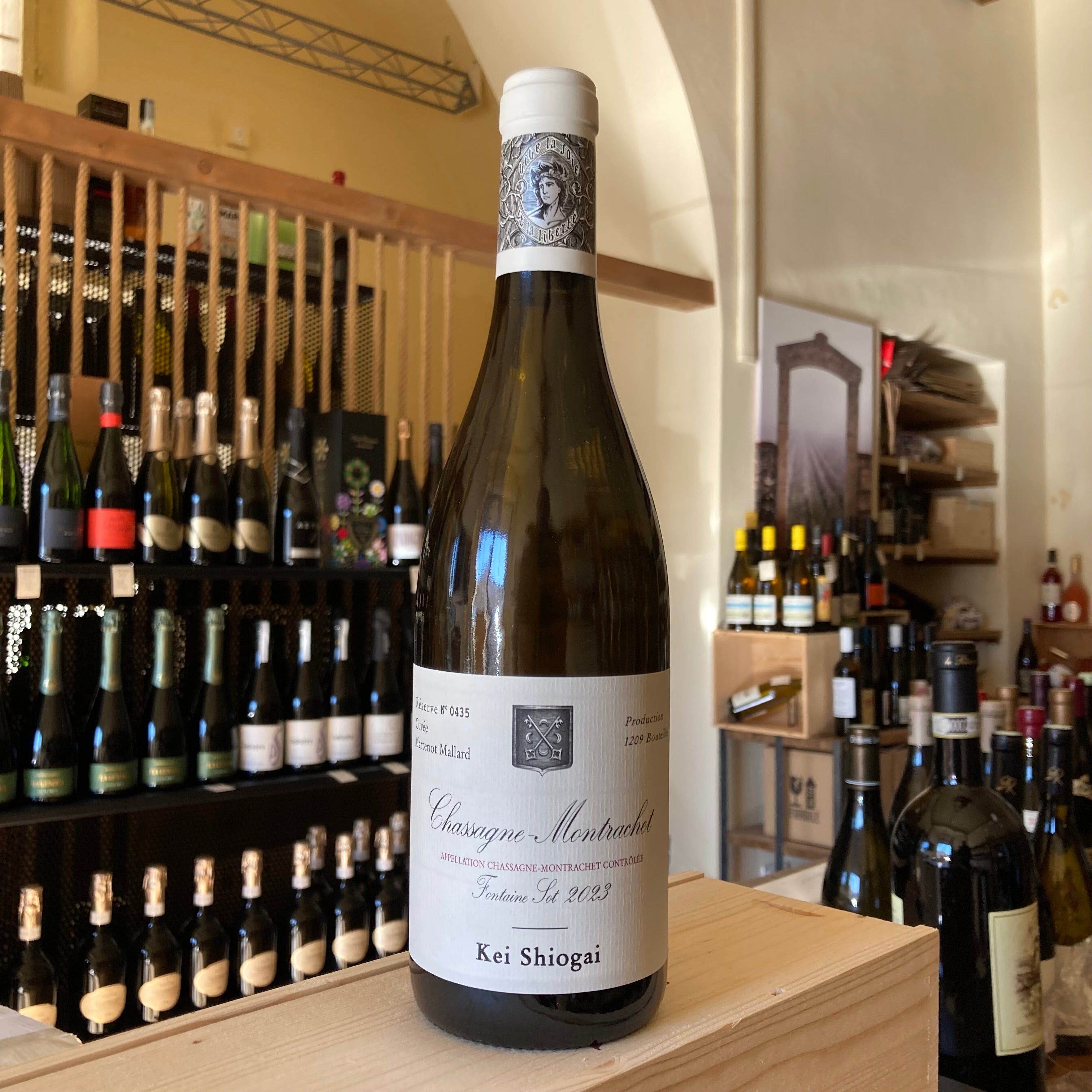 Chassagne-Montrachet 'Fontaine Sot' 2023 Kei Shiogai