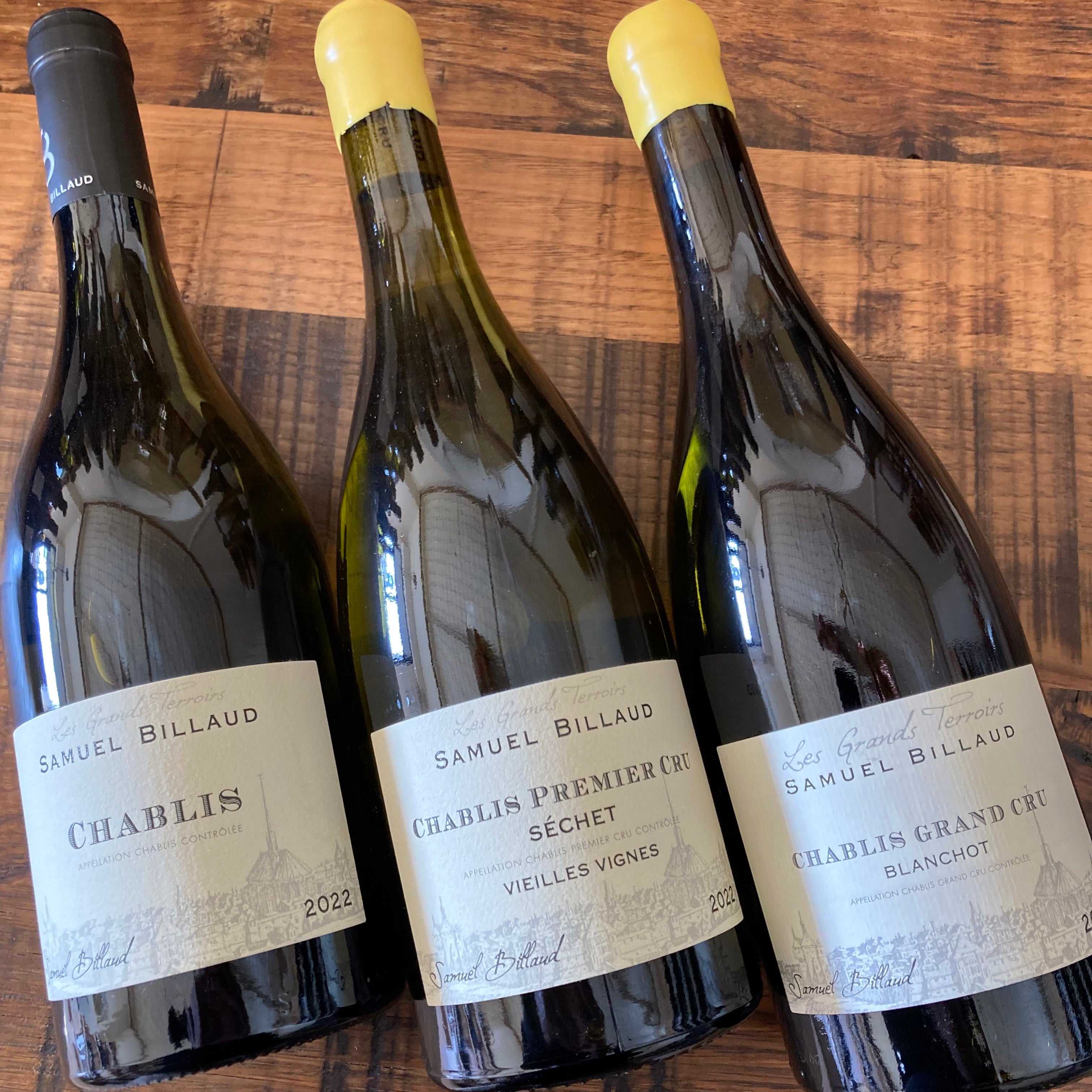 BOX 3 - Chablis: Samuel Billaud Samuel Billaud