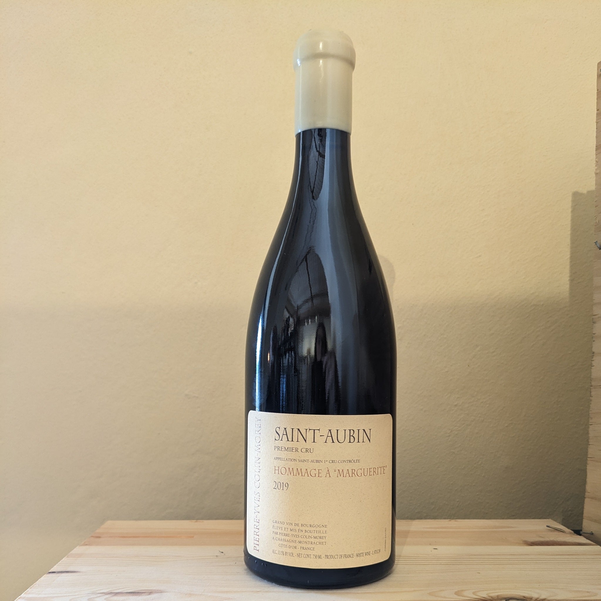 Domaine Pierre-Yves Colin-Morey Saint-Aubin 1er Cru Hommage a Marguerite 2019 Pierre-Yves Colin-Morey