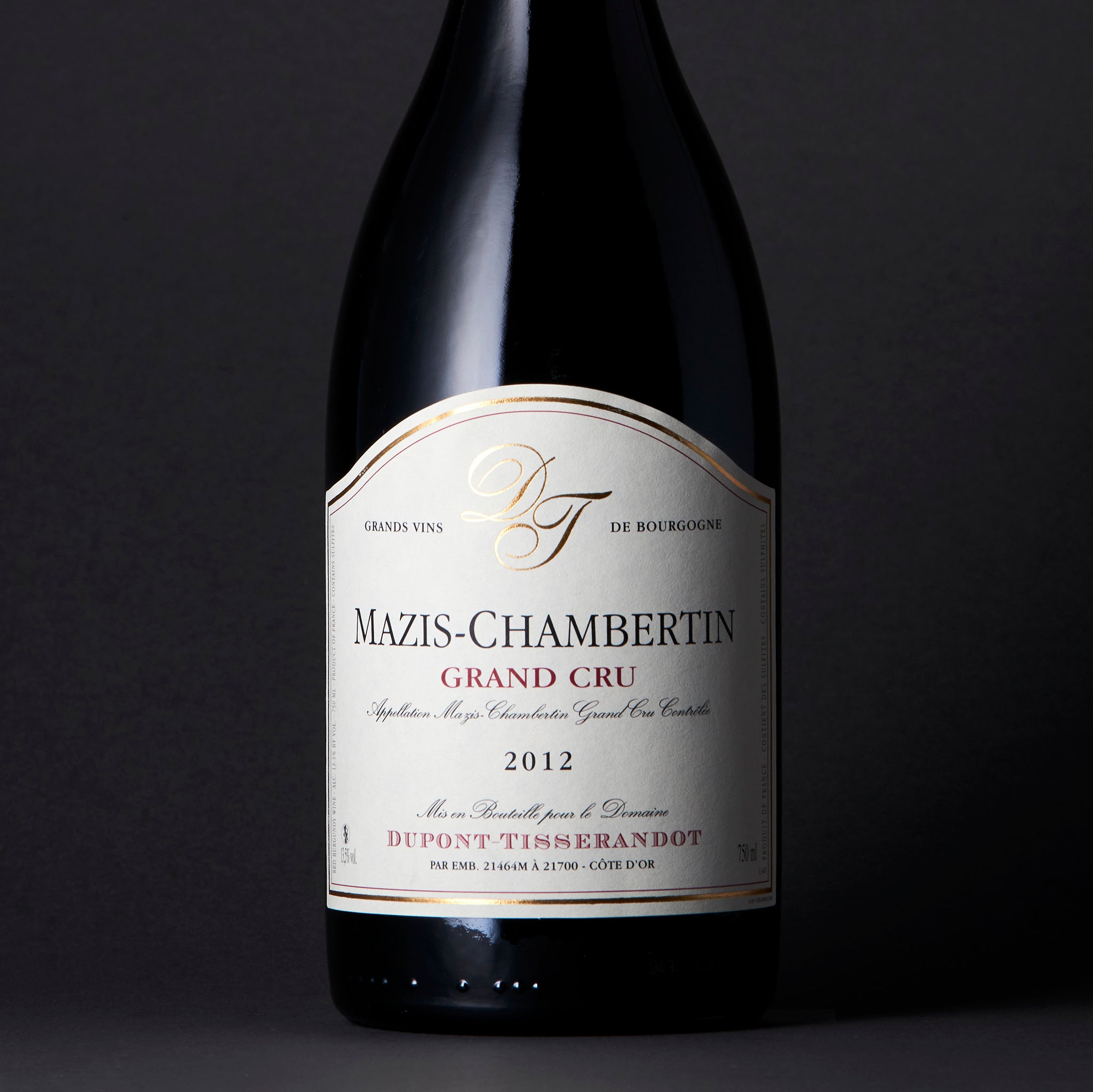 Dupont-Tisserandot Mazis-Chambertin Grand Cru 2012 Dupont-Tisserandot